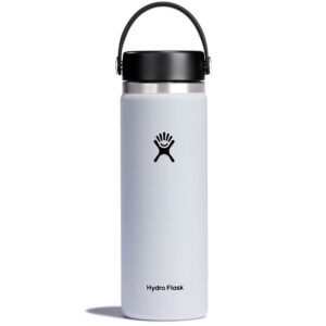 HYDRO FLASK - 20 Oz WIDE FLEX CAP-WHITE