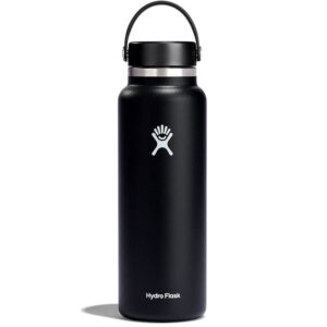 HYDRO FLASK - 40 Oz WIDE FLEX CAP-BLACK