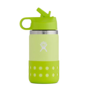 HYDRO FLASK - 12 Oz KIDS WIDE MOUTH STRAW LID AND BOOT-HONEYDEW