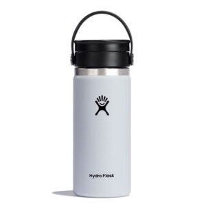 HYDRO FLASK - 16 Oz COFEE WITH WIDE FLEX SIP LID-WHITE