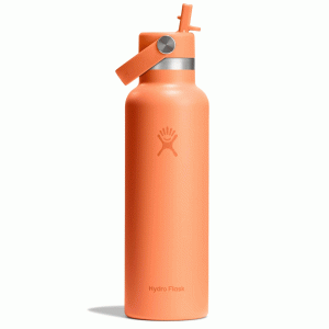 HYDRO FLASK - 21 OZ STANDARD FLEX STRAW CAP-NECTAR