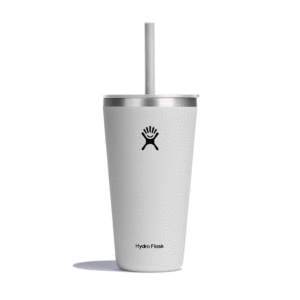 HYDRO FLASK - 28 OZ ALL AROUND TUMBLER STRAW LID-WHITE