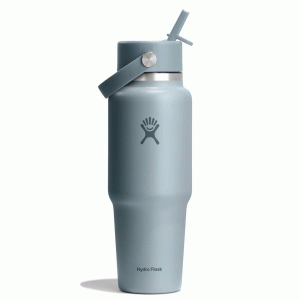 HYDRO FLASK - 32 OZ WIDE FLEX STRAW TRAVEL BOTTLE- SHALE GRAY